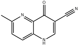 6-甲基-4-氧代-1,4-二氢-1,5-萘啶-3-甲腈, 911388-96-0, 结构式