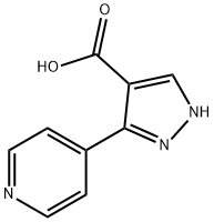 911462-25-4 5-(pyridin-4-yl)-1H-pyrazole-4-carboxylic acid