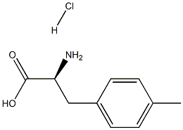 DL-4-甲基苯丙氨酸盐酸盐, 91341-98-9, 结构式
