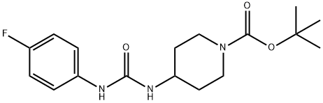 tert-Butyl 4-[3-(4-fluorophenyl)ureido]piperidine-1-carboxylate