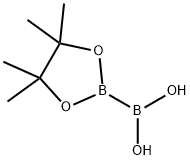 4,4,5,5-四甲基-1,3,2-二氧杂硼环戊烷-2-基硼酸, 913739-28-3, 结构式