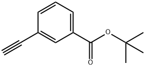 tert-Butyl 3-ethynylbenzoate Struktur