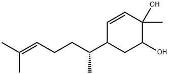 5-[(1R)-1,5-Dimethyl-4-hexen-1-yl]-2-methyl-3-cyclohexene-1,1-diol, 915301-61-0, 结构式