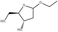 (2R,3S)-5-乙氧基甲基-2-(羟甲基)四氢呋喃-3-醇, 91784-10-0, 结构式