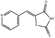 (Z)-5-(pyridin-3-ylmethylene)-2-thioxothiazolidin-4-one|