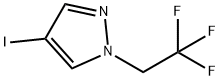 4-iodo-1-(2,2,2-trifluoroethyl)-1H-pyrazole Structure