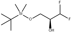 3-((tert-butyldimethylsilyl)oxy)-1,1-difluoropropan-2-ol Structure