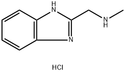 (1H-benzimidazol-2-ylmethyl)methylamine dihydrochloride Structure