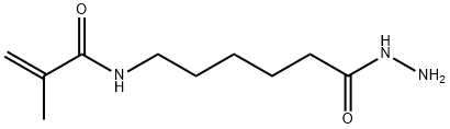 6-methacrylamidohexanohydrazide Struktur
