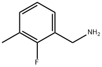 2-フルオロ-3-メチルベンジルアミン 化学構造式