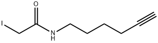 N-Hex-5-ynyl-2-iodo-acetamide Struktur