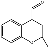 2H-1-Benzopyran-4-carboxaldehyde, 3,4-dihydro-2,2-dimethyl- Structure