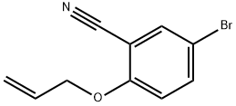 2-(烯丙氧基)-5-溴苯腈 结构式