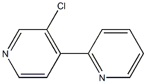 3'-chloro-2,4'-bipyridinyl 结构式