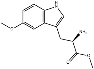 D-5-methoxytryptophan methyl ester Struktur