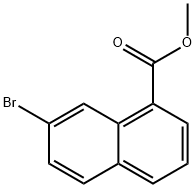 7-甲酸甲酯-1-溴萘, 93353-67-4, 结构式