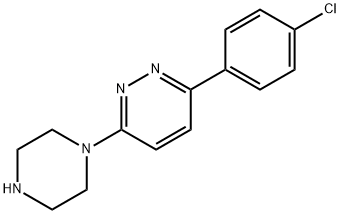 3-(4-chlorophenyl)-6-(piperazin-1-yl)pyridazine, 933693-20-0, 结构式