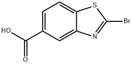 2-Bromobenzo[d]thiazole-5-carboxylic acid Struktur