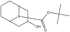 tert-butyl endo-3-hydroxy-9-azabicyclo[3.3.1]nonane-9-carboxylate, 934180-37-7, 结构式