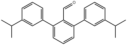 2,6-(2'-异丙基苯基)苯甲醛 结构式