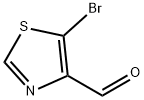 5-Bromo-1,3-thiazole-4-carbaldehyde, 934346-19-7, 结构式