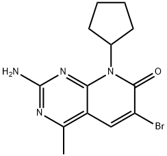 934495-31-5 2-氨基-6-溴-8-环戊基-4-甲基吡啶并[2,3-D]嘧啶-7(8H)-酮