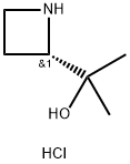 2-[(2S)-azetidin-2-yl]propan-2-ol hydrochloride, 935669-11-7, 结构式