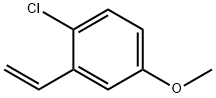 4-chloro-1-methoxy-2-vinylbenzene Struktur
