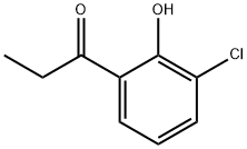 1-Propanone, 1-(3-chloro-2-hydroxyphenyl)- Structure