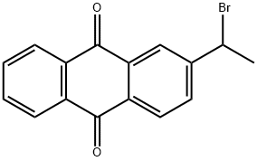 2-(1-bromoethyl)anthraquinone,93989-43-6,结构式