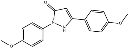 2,5-bis(4-methoxyphenyl)-1H-pyrazol-3-one,939895-32-6,结构式