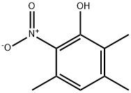 2-nitro-3,5,6-Trimethylphenol Struktur