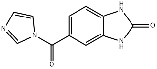 5-(1H-imidazole-1-carbonyl)-1,3-dihydro-2H-benzo[d]imidazol-2-one Structure
