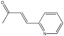 (E)-4-pyridin-2-ylbut-3-en-2-one 结构式