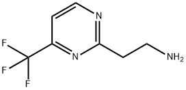 4-(三氟甲基)-2-嘧啶乙胺, 944898-59-3, 结构式