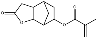 2-Propenoic acid, 2-methyl-, octahydro-2-oxo-4,7-methanobenzofuran-6-yl ester 结构式