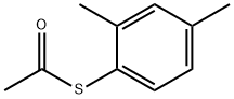 S-2,4-ジメチルフェニルチオ酢酸 化学構造式