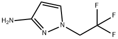 1-(2,2,2-三氟乙基)-1H-吡唑-3-胺 结构式