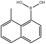 (8-甲基酞菁-1-基)硼酸 结构式