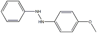 Hydrazine, 1-(4-methoxyphenyl)-2-phenyl-