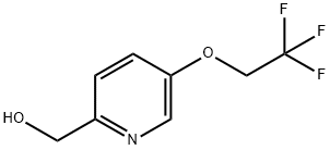 (5-(2,2,2-trifluoroethoxy)pyridin-2-yl)methanol Struktur