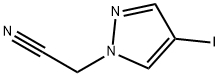 (4-Iodo-pyrazol-1-yl)-acetonitrile Structure