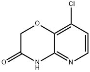 8-chloro-4H-pyrido[3,2-b][1,4]oxazin-3-one 化学構造式
