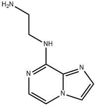 N1-(imidazo[1,2-a]pyrazin-8-yl)ethane-1,2-diamine Struktur