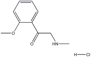 1-(2-methoxyphenyl)-2-(methylamino)ethanone hydrochloride,958292-64-3,结构式