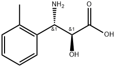 (2S,3S)-3-Amino-2-hydroxy-3-(2-methyl-phenyl)-propionic     acid, 959583-33-6, 结构式