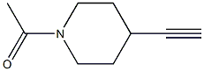 1-acetyl-4-ethynylpiperidine Struktur