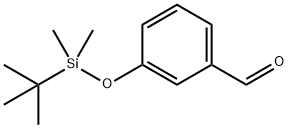 3-tert-Butyldimethylsilyloxybenzaldehyde Struktur
