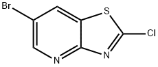 6-溴-2-氯噻唑并[4,5-B]吡啶,960535-44-8,结构式