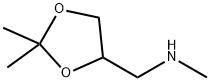 1-(2,2-二甲基-[1,3]-二氧杂环戊烷-4-基)-N-甲基甲胺 结构式
